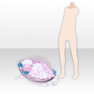 (Shoes) Mysteries Jellyfish Bouquet of Lotuses ver.A pink