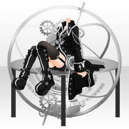 (Tops) Inside of Soul Hunter Destiny Gear ver.A black