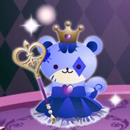 Playing Card Blue Bear