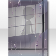 (Frame) Hollow Rainy Window Frame ver.A purple (50 Plays)