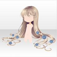 (Hairstyle) Farewell Prince Princess Long Hair ver.A yellow