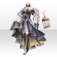 (Tops) Ghost Christmas Princess Style ver.A black