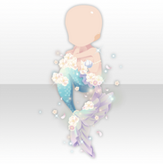 (Tops) Mermaid's Blossom Holding Flower Top ver.A blue