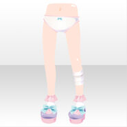 (Pant&Skirt) Daydream Ribbon Bottoms ver.A pink