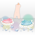 (Avatar Decor) Heart Jewelry Sparkly Cushion ver.A pink