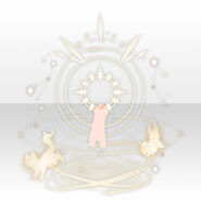 (Avatar Decor) Light Effect Magic Circle ver.A yellow