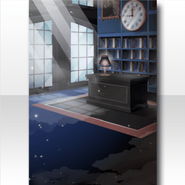 (Wallpaper/Profile) Gentleman's Invitation Reception Room Wallpaper ver.A blue