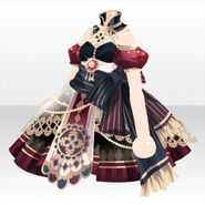 (Tops) Dreamy Fantasy Elegant Master Dress ver.A red