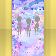 (Show Items) Planet Glitter Colorful Coast Stage Purple ver.1