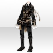(Tops) Symphony Military Style ver.A black