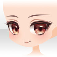 (Face) Flaming Iceland Staring Smile Face ver.A brown