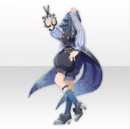 (Tops) Gärtner in der Nacht Butler Boy Style ver.A blue