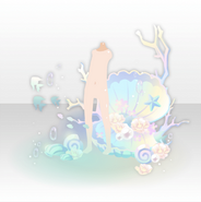 (Avatar Decor) Mermaid's Blossom Sea Jewels and Shell ver.A green