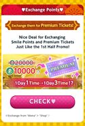 Welcome 2017 Promo 2nd Half's Exchange Points