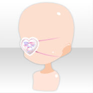 (Face Accessories) Daydream Fancy Eye Patch ver.A pink (5 Plays)