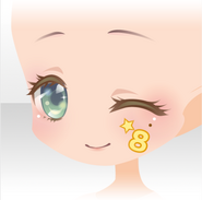 (Face) CocoPPa Play 8th Anniversary Coco Wink Face ver.A yellow