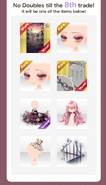 No-Double-PromoA♡ for (Hairstyle) Crowned in Thorns Clergy Hair ver.A red