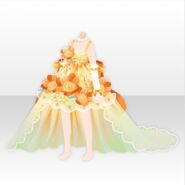 (Tops) Flower Garden Anemone Mini Dress ver.A yellow