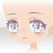 (Face) Angelic Kittens Cute Blank Look Face ver.B purple