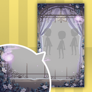 (Show Items) Ghost Sanatorium Hospital Window Decor1 purple ver.1
