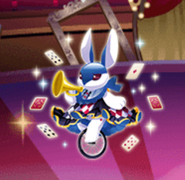 Circus Rabbit Blue