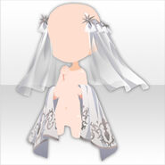 (Hand Accessories) Devil Church Sister Veil ver.A white