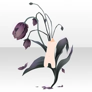 (Back Accessories) Cocytus Wizard Tulip ver.A purple