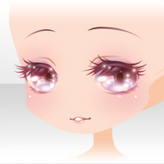 (Face) Classic Rococo Shiny Smiling Face ver.A pink