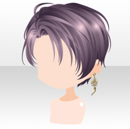 (Hairstyle) Cryptid Griffon Short Hair ver.A purple