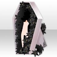 (Avatar Decor) Dark Vampire Coffin ver.A black