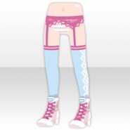 (Pant/Skirt) Spicy Sneaker and Underwear ver.A pink