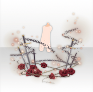 (Shoes) Crowned in Thorns Chained Sword ver.A red
