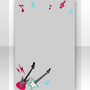 (Show Items) Guitar and Bass Rock 'n' Roll Decor1 ver.1