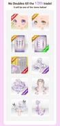 No-Double-Promo① for (Back Accessories) Cure Busters Nightmare Cake ver.A purple