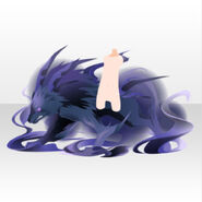 (Avatar Decor) Halloween Devil Wolf ver.A purple