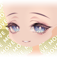 (Face) Everland Queen Moving Smile Face ver.A blue