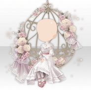 (Tops) Lily of the Valley Lace Girl on Wire Swing Style ver.A pink