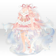 (Tops) Queen of Water Dress ver.B pink