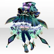 (Tops) Sorciere Frilled One-Piece ver.B green