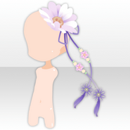 (Head Accessories) Melody of Daisy ♪ Hair Accessory ver.A purple