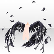 (Outerwear) Collapsing Devil Wing ver.A black