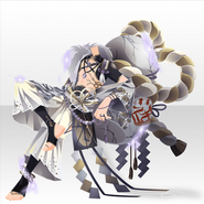 (Tops) God of Thunder Sacred Rope Costume ver.A white