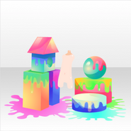 (Shoes) Pretty Pop Sticky Ink on Building Blocks ver.A green
