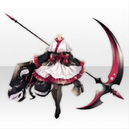 (Tops) Underworld Grim Reaper Death Scythe ver.A red