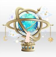 (Back Accessories) Celestial Mysterious Sphere ver.A blue