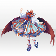(Tops) Evil Song Qiongqi Decoratice Costume with Wing ver.A blue
