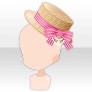 (Head Accessories) Aquarium Date Cancan Hat ver.A pink