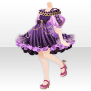 (Tops) Euphoria Night Girl Dress ver.A purple