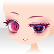 (Face) DREAM×SHUFFLE Devil Odd Eyes Pompous Face ver.A red