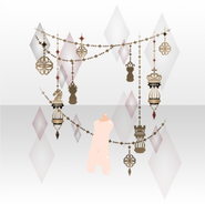 (Outerwear) Chained Chess Pieces Motif ver.A yellow